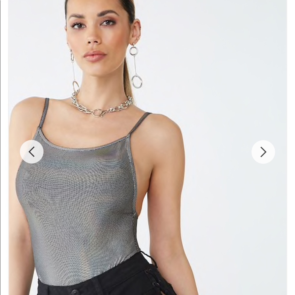 Iridescent Pin Dot Bodysuit